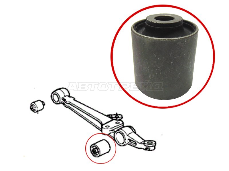 Сайлентблок переднего нижнего рычага (наружн) HONDA ACCORD /ODYSSEY /SHUTTLE 93- (SAT: ST-51810-SV4-003)