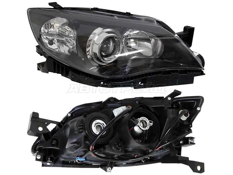 Фара Subaru Impreza 07-12  / Impreza WRX 07-11  / Impreza WRX STI 07-11 (Спереди / Справа) (DEPO: 220-1115R-LDEM2)