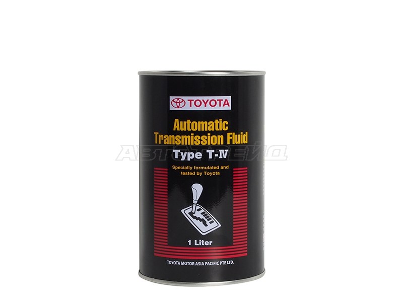 Масло трансмиссионное синтетическое TOYOTA ATF TYPE T-IV 1Л (TOYOTA: 08886-81896)