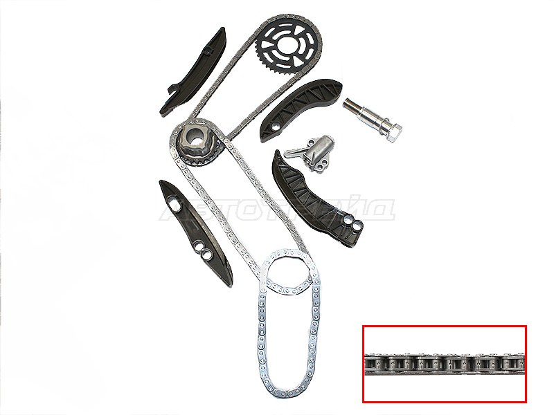 Комплект цепи ГРМ 2,0d /3,0d N47 /N57 BMW 3-Series 05- /5-Series 07- /X3 /X5 /X6 08- (SAT: TK-BMW011)
