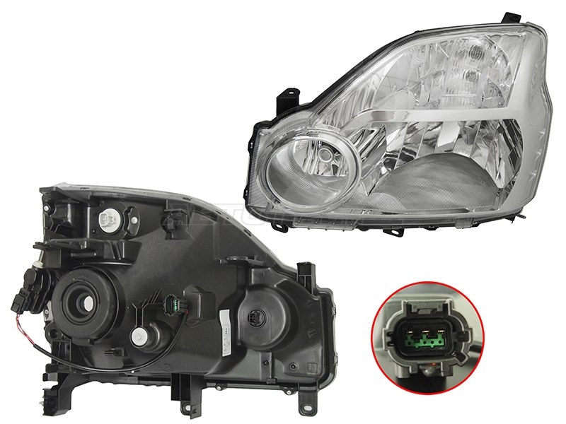 Фара Nissan X-Trail 07-11 (Слева) (TYC: 20-E400-A5-2B)