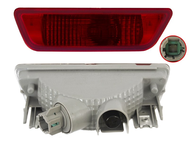 Фонарь в задний бампер Nissan X-Trail 07-15 (Слева) (SAT: ST-115-4003L-LD-U)
