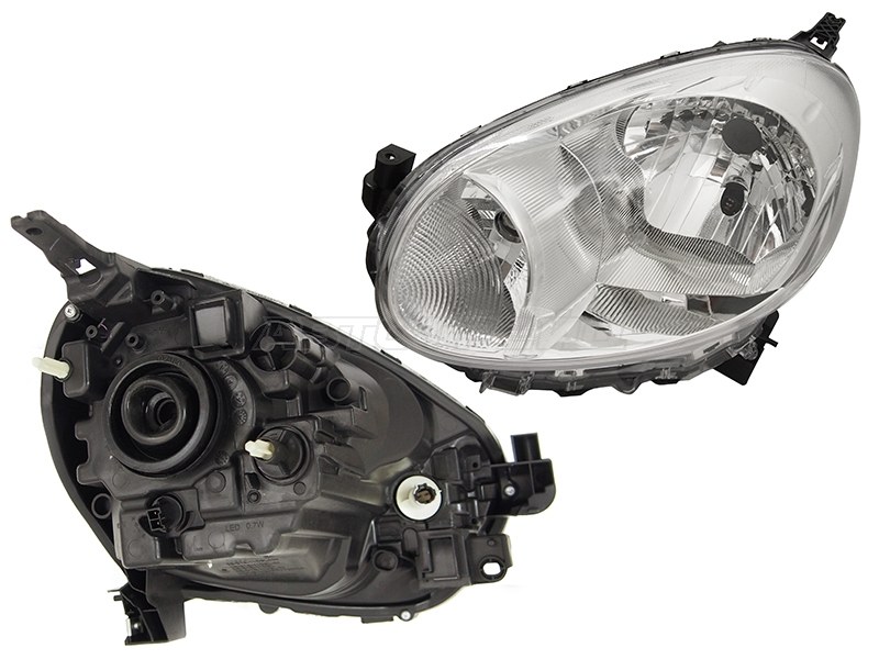 Фара Nissan March 10-13  / Micra 10-13 (Спереди / Слева) (DEPO: 215-11D9L-LD-EM)