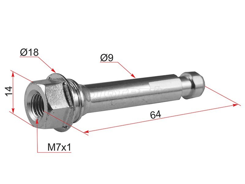 Направляющая RR супп. ниж.TOYOTA CAMRY #V50 /LEXUS RX270 /350 /450H 11- (SAT: ST-47815-33240)