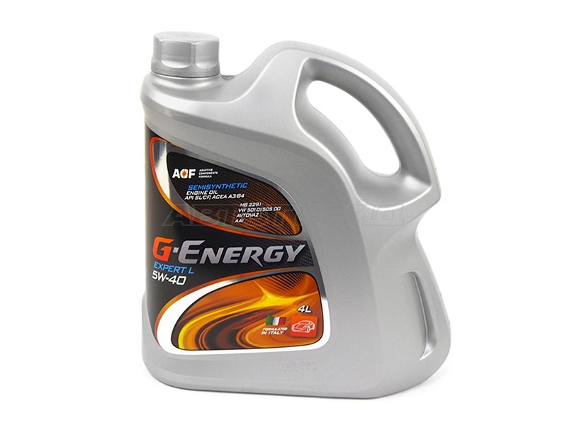 Масло моторное полусинтетическое G-Energy Expert L 5W-40 SL /CF, A3 /B3 /B4 4л (G-ENERGY: 253140261)