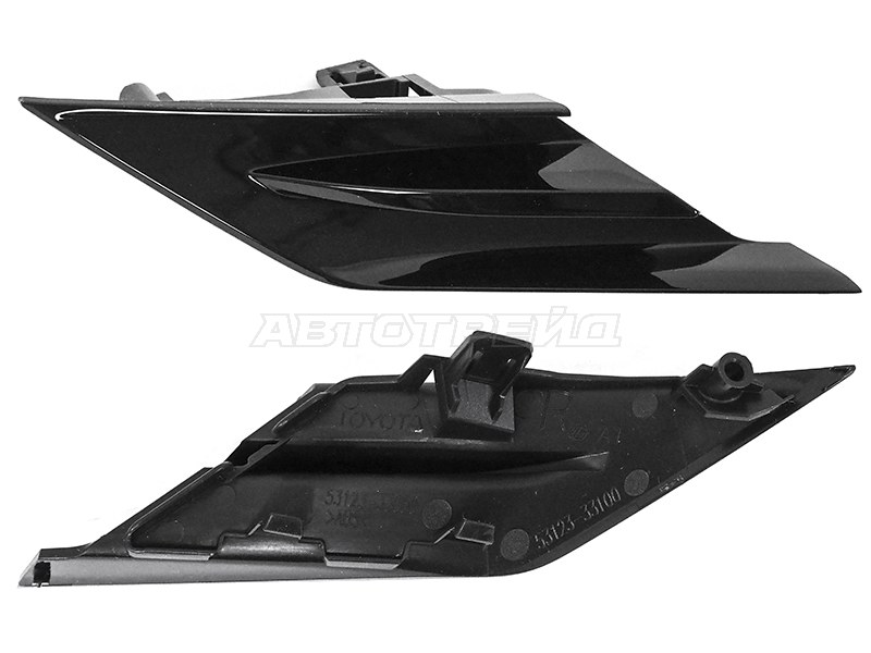Молдинг решетки Toyota Camry (XV70) 17-21  / Camry UAE /USA 17-20 (Справа) (TOYOTA: 53123-33050)