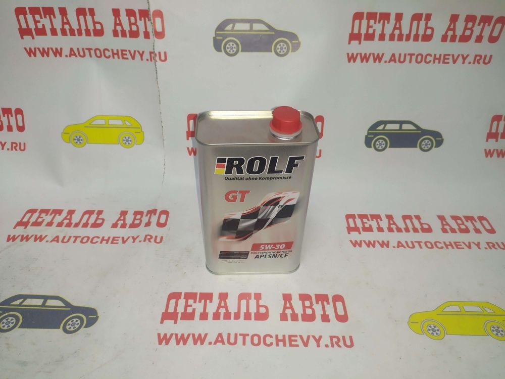 Масло моторное Rolf GT 5w30 (1л) (жестяная банка) (синтетика) (ROLF : 322233)
