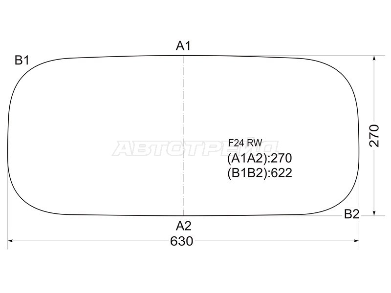 Стекло заднее (Цвет зеленый) Nissan Atlas F 07-21  / Cabstar 06-14  / Renault Maxity 07-13 (XYG: F24 RW)