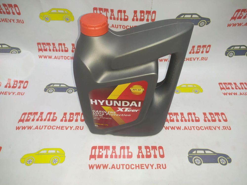 Масло моторное Hyundai Xteer Gasolone Ultra Protection 5w40 синтетика (6л) (HYUNDAI: 1061126)