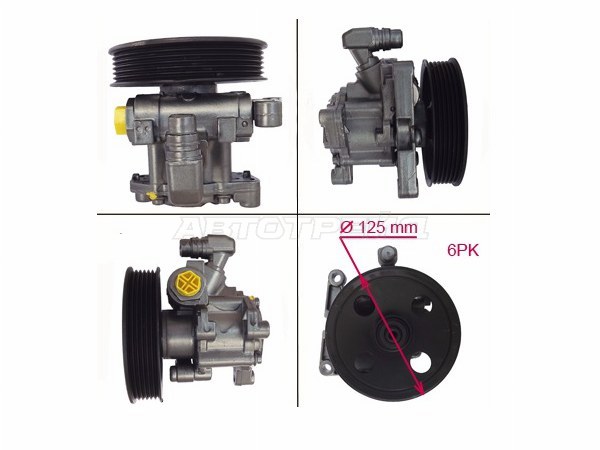 Насос ГУР MERCEDES C 00-17 /CLK 00-09 /E 00-08 /GL /ML 06-17 /S 00-06 (SAT: ST-VP52)
