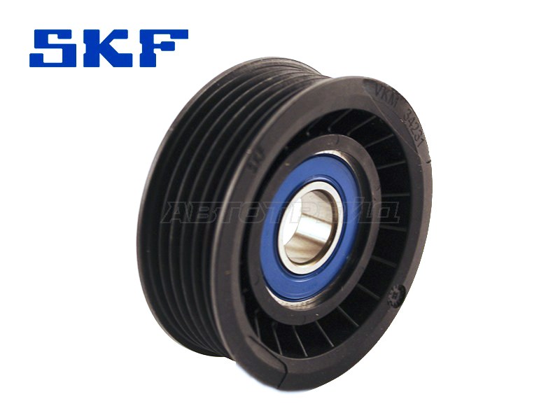 Ролик приводного ремня натяжителя FORD FIESTA /FOCUS /MAVERICK /MONDEO /TRANSIT /MAZDA 3 /5 /MPV 1,8-2,3 (SKF: VKM34231)