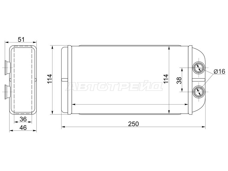 Радиатор отопителя салона HONDA CIVIC /PARTNER 95-01 /CR-V RD1 99-01 (SAT: ST-HD07-395-0)