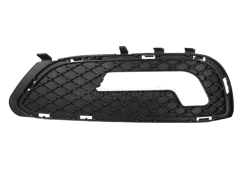 Решетка в бампер Mercedes-Benz E-Class 09-13 (Спереди / Слева / Под ПТФ / под ДХО (AMG)) (SAT: ST-MD09-000G-B2)