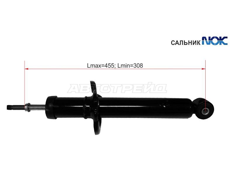 Стойка задняя TOYOTA RAUM 97-03 LH=RH (SAT: ST-48530-49085)
