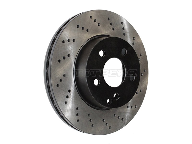 Комплект перфорированных дисков перед MERCEDES C180 W204 07-12 (SAT: ST-A2044210912PF)