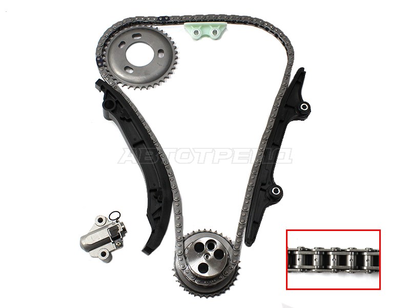 Комплект цепи ГРМ 2.2HDI /TDCI P22DTE /4HV /QVFA /CITROEN /FIAT /FORD /PEUGEOT 06- (SAT: TK-CIT004)