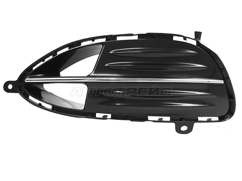 Решетка в бампер Mercedes-Benz E-Class 13-17 (Спереди / Слева / AMG) (SAT: ST-MD09-000G-D2)