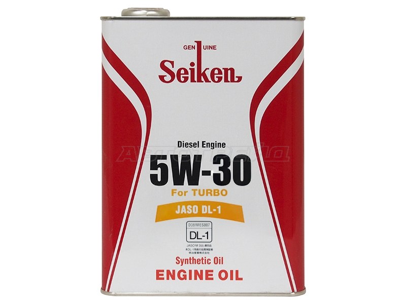 Масло моторное SEIKEN SYNTHETIC DL-1 5W-30 4л (SEIKEN: SKDL15W30C)