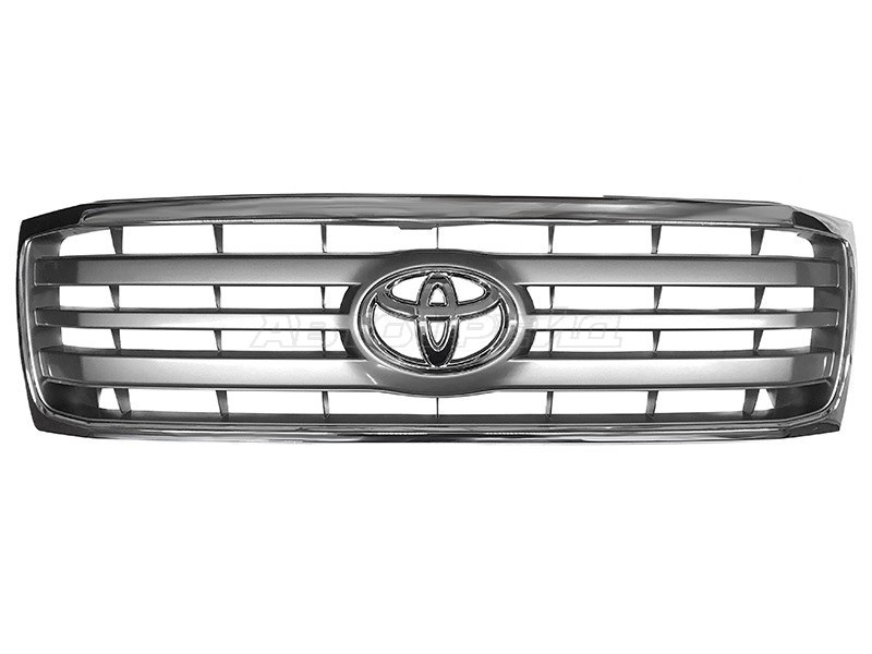 Решетка радиатора Toyota Land Cruiser (J100) 05-07  / Land Cruiser Cygnus 05-07 (Спереди / Без эмблемы) (TOYOTA: 53101-60360)