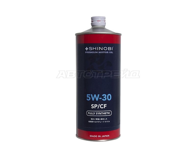 Масло моторное синтетическое SHINOBI SP /GF-5 /CF 5W-30 1L (SHINOBI: SH0031)