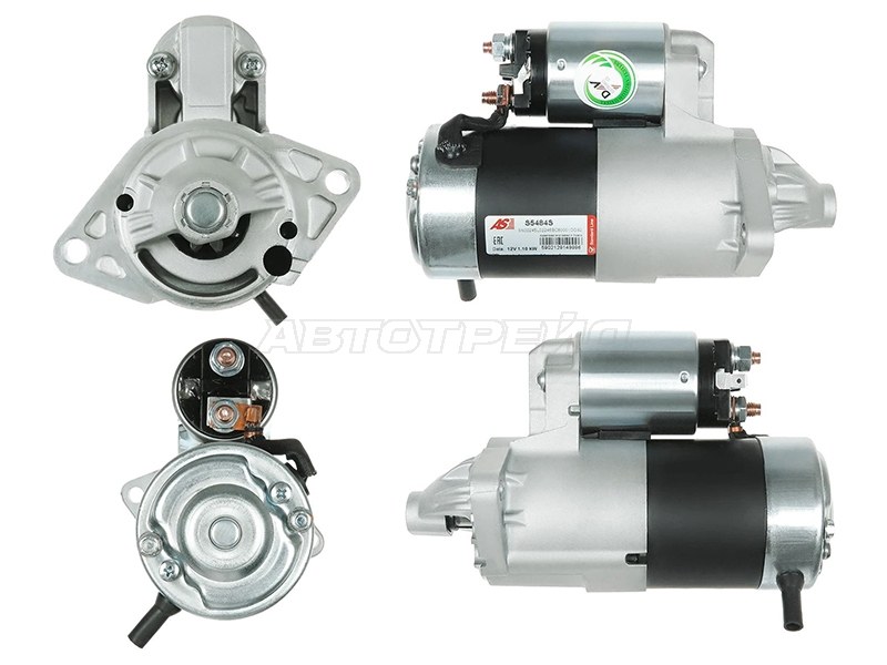Стартер Suzuki Escudo 88-05  / Grand Vitara 97-16  / Jimny 82-19  / Cultus 91-02 (1,1 kW / Z=9 / (MITSUBISHI)) (AS-PL: S5484S)