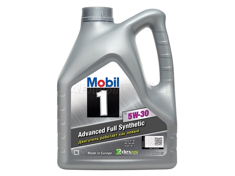 Масло моторное синтетическое MOBIL 1 X1 5W-30 GSP SN PLUS, A5 /B5, GF-5, GF-6A 4L (MOBIL: 154806)
