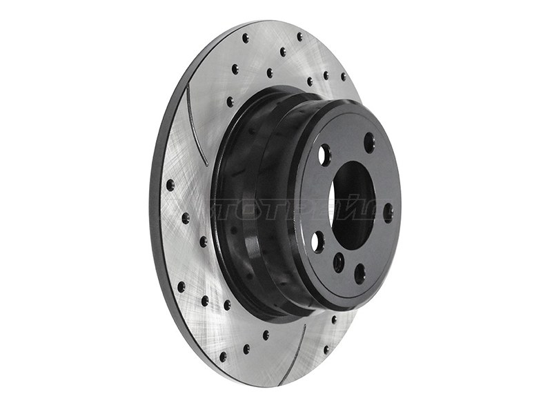 Комплект дисков тормозных зад перфорированные BMW X5 E53 (SAT: ST-34216859678PF)