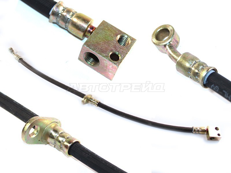 Шланг тормозной перед (Таиланд) HONDA CITY /FIT /JAZZ 01- /AIRWAVE /PARTNER 05- LH (SAT: ST-01465-SAA-000)