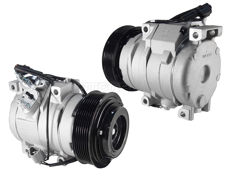 Компрессор кондиционера Toyota Land Cruiser Prado (J120) 02-09  / 4Runner 02-09  / Hilux Surf 02-09 (SAT: ST-TY91-396-0)