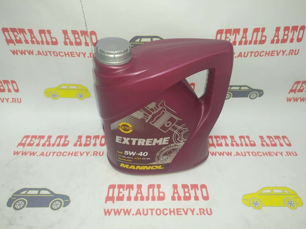 Масло моторное Mannol 5w40 (4л) (синтетика) (Mannol : MN79154)