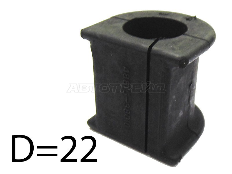 Втулка стабилизатора передняя D=22 TOYOTA IPSUM /NADIA /GAIA 4WD 96-03 (SAT: ST-48815-38010)