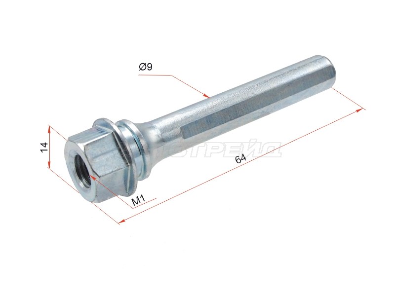 Направляющая суппорта FR TOYOTA PRIUS 05- (SAT: ST-47715-47010)