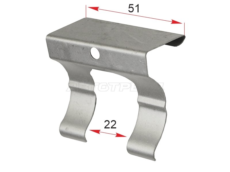 Скоба крепления форсунки омывателя TOYOTA /LEXUS /MAZDA (SAT: ST-NH54-51-829)