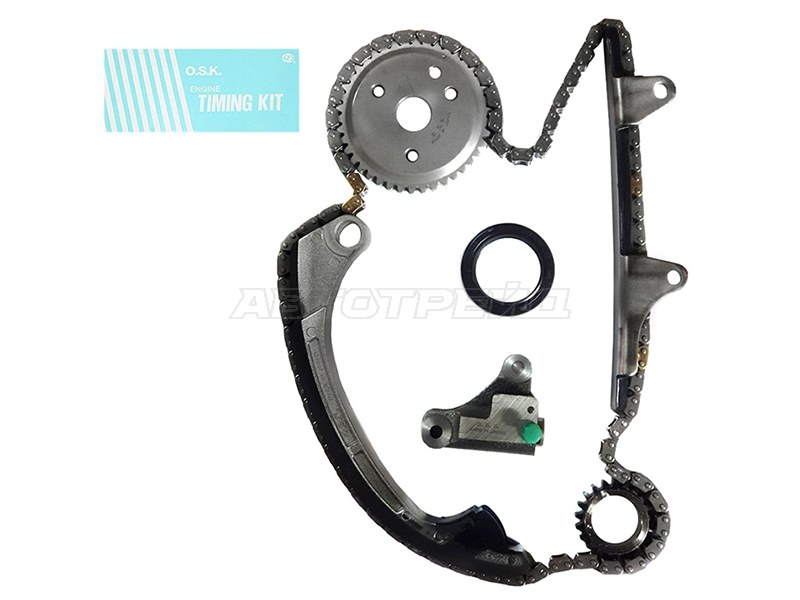 Комплект для замены цепи ГРМ TOYOTA VITZ /YARIS 1SZ-FE 99- (полный) (OSK: T035K)