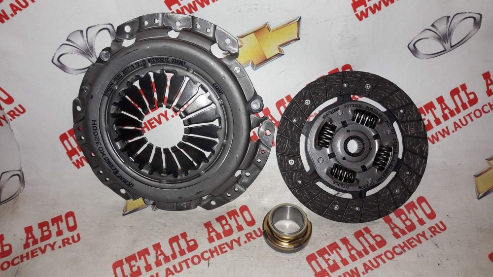 Комплект сцепления Ланос Нексия sohc (KRAFTECH: W04200G)