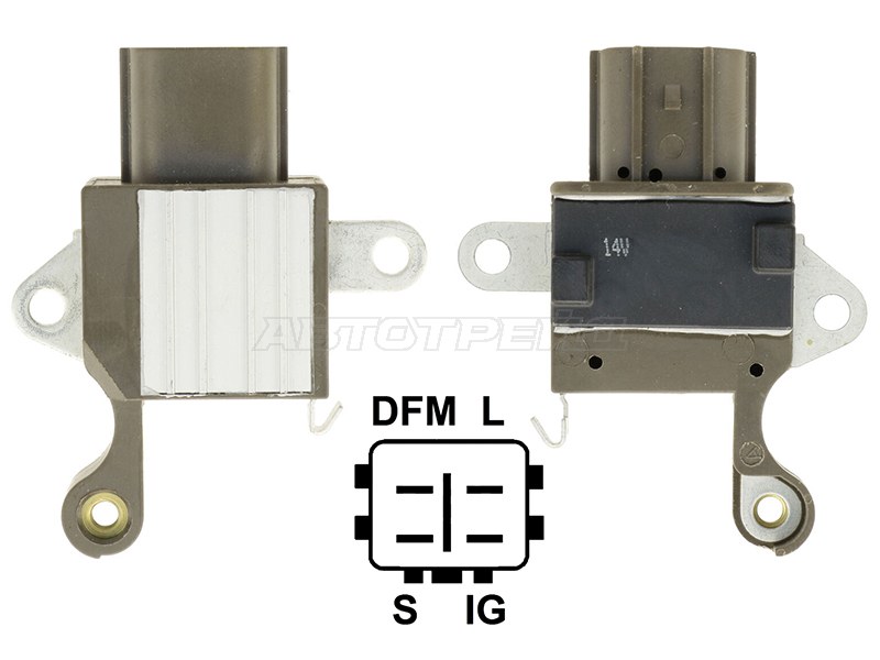 Реле-регулятор напряжения генератора TOYOTA CAMRY 12-15 /RAV4 09-12 2ARFE (SAT: ST-27700-20100)