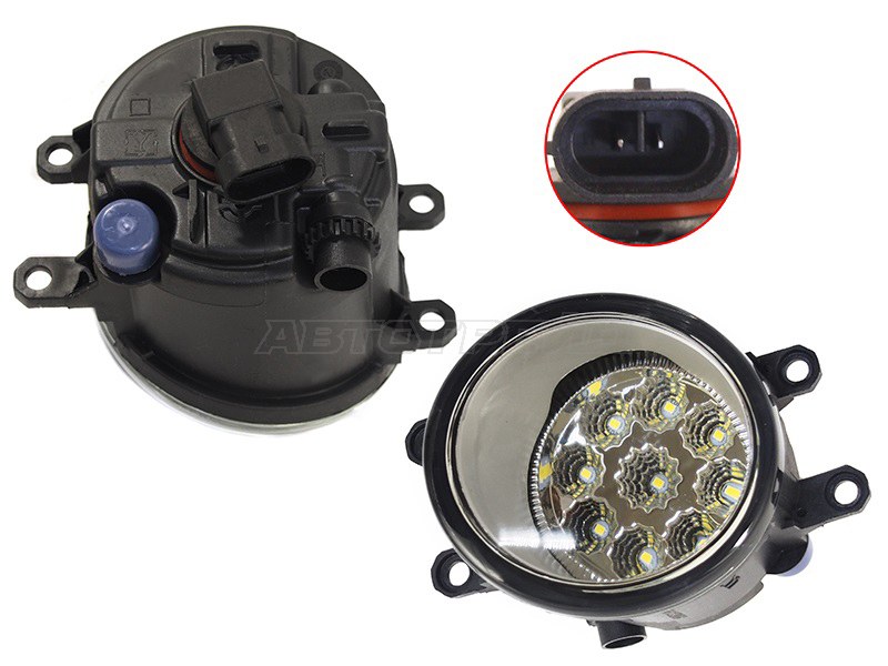 Фара противотуманная (Слева) Toyota Allion (T260) 07-21  / Avensis (T250,T270) 03-18  / Camry (XV40,XV50) 06-17  / Corolla (E150,E180,E210) 06-22  / Hino 300 11-14  / Lexus CT 11-13  / ES 12-18  / GS 11-20  / GS F 15-  / Toyota 4Runner 09-24  / Auris 06-18  / bB 05- (SAT: ST-212-2052DL)