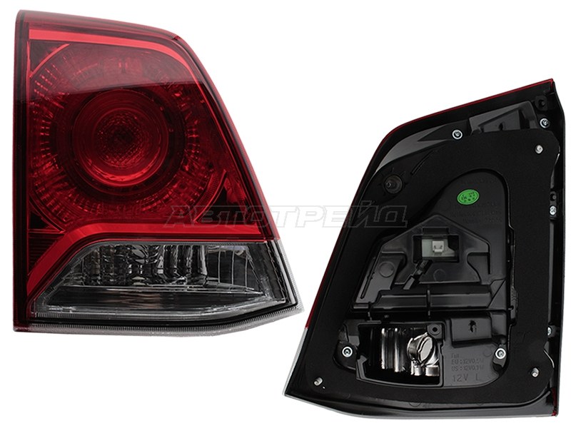 Фонарь в крышку багажника Toyota Land Cruiser (J200) 12-15 (Слева) (SAT: ST-212-13Q0L)