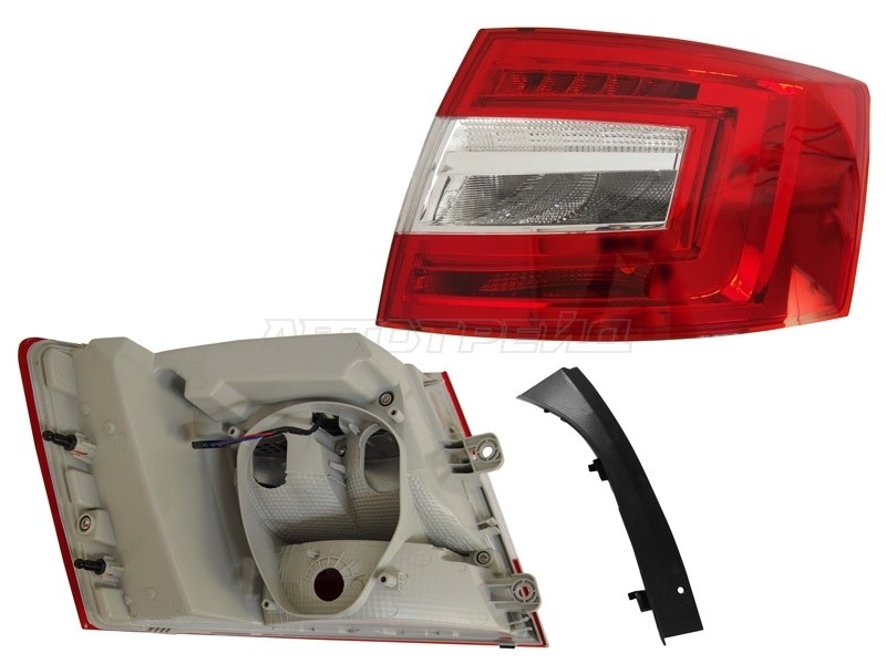 Фонарь задний SKODA OCTAVIA 17-20 RH LED (SAT: ST-665-1940R)