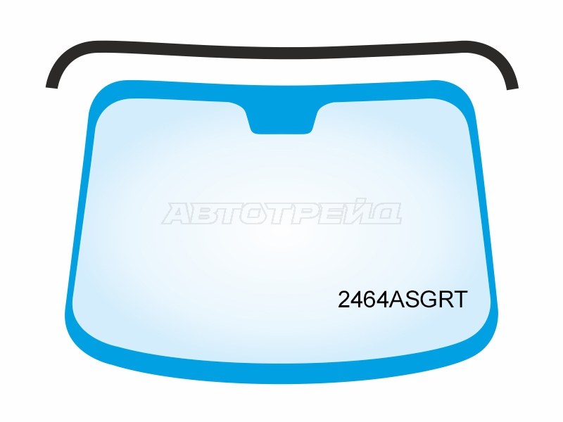 Молдинг лобового стекла (Сверху) BMW X3 10-17 (PMA: 2464ASGRT)