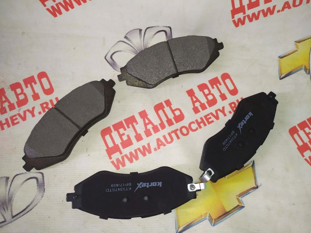 Колодки передние Лачетти Реззо Нексия N150 Равон R3 Эпика (до 2010г.) (KORTEX  аналог: 96405129)