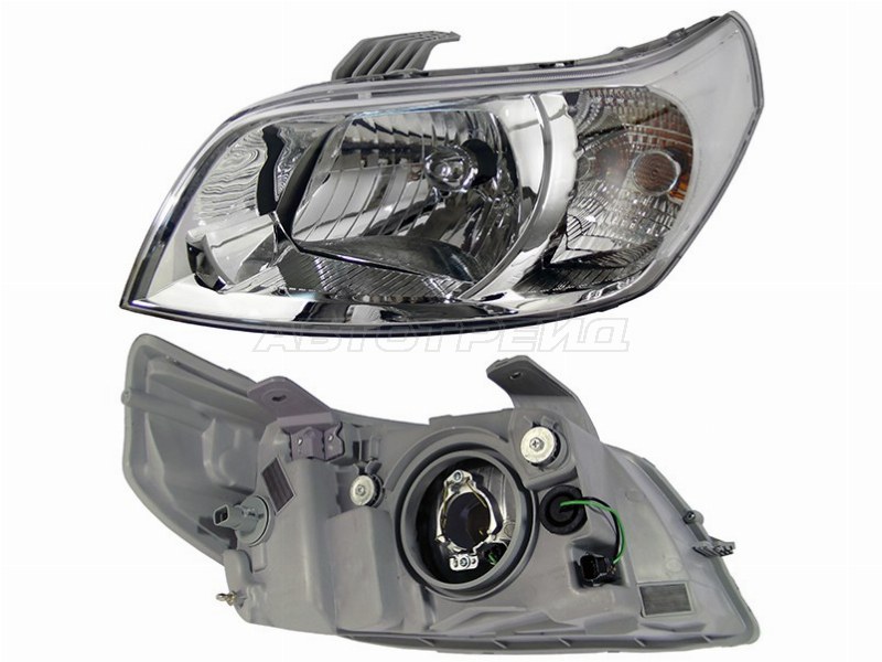 Фара Chevrolet Aveo 05-11  / Daewoo Gentra 05-11  / Ravon Nexia R3 16- (Слева / 5D HBK) (SAT: ST-235-1105L-MLD-EM)