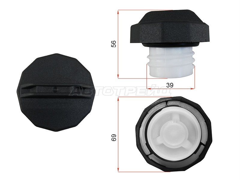 Крышка бензобака Chevrolet Aveo 02-11  / Lanos 05-09  / Spark 05-10  / Daewoo Lanos 97-08  / Nexia 94-16  / Honda Accord 93-03  / Civic 95-06  / CR-V 01-06  / HR-V 98-07 (SAT: ST-273-0004)