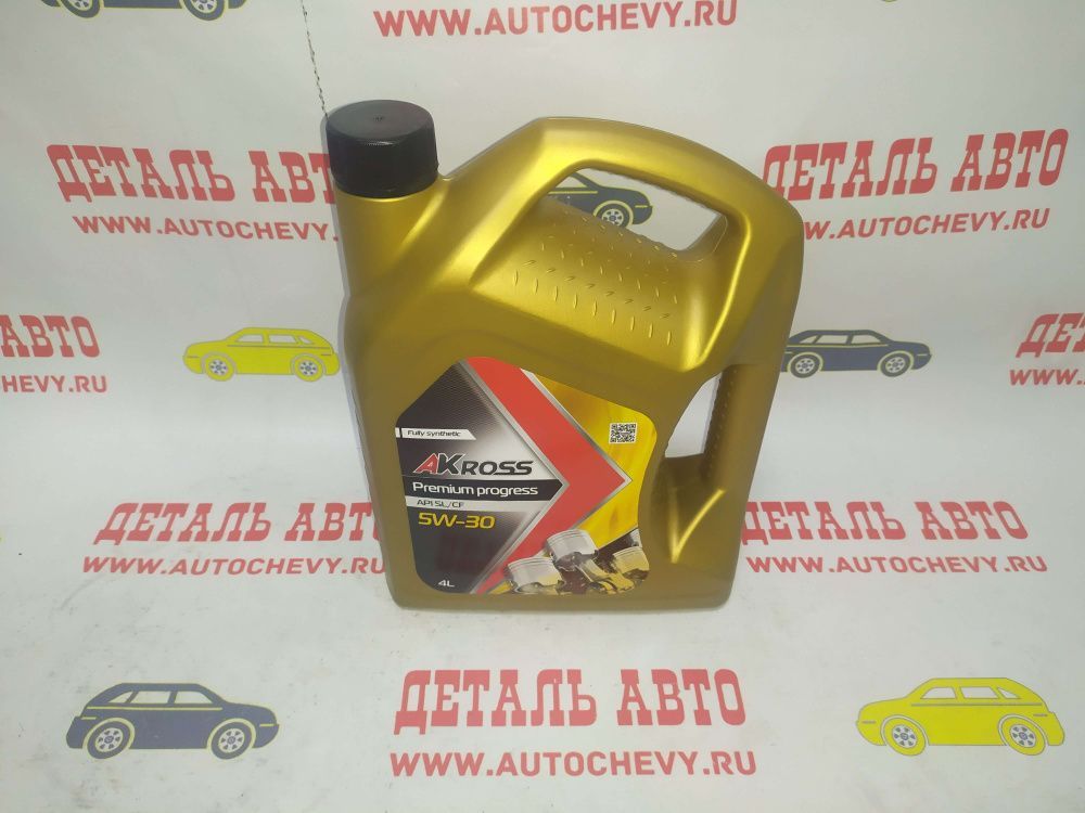 Масло моторное AKROSS premium progress 5w30 (1л) (синтетика) (AKROSS: AKS0009MOF)