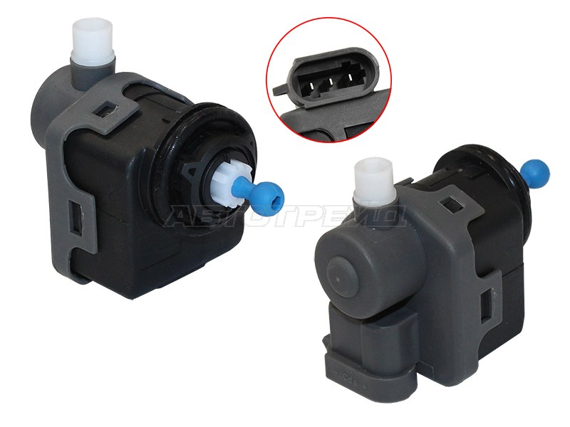 Моторчик фары Infiniti QX56 04-10  / Nissan Almera 00-06  / Qashqai 06-13  / Tiida 08-14  / Dualis 07-14 (SAT: ST-26056-AU300)
