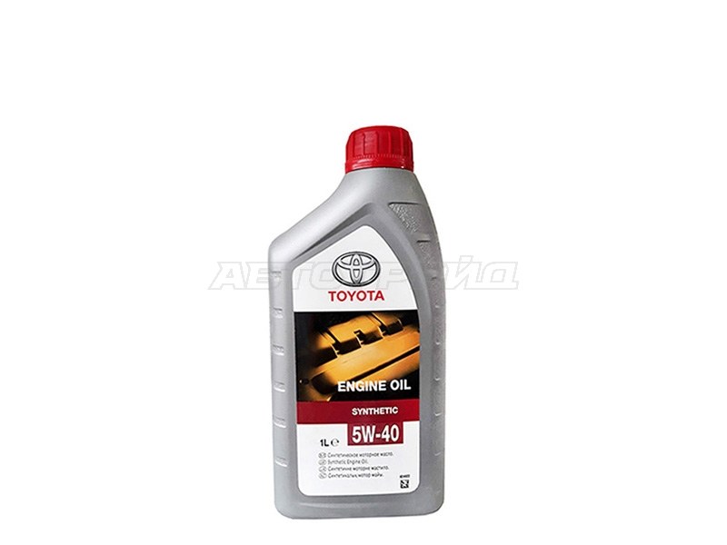 Масло моторное TOYOTA (пластиковая канистра) 5W-40 1Л (синтетика) (TOYOTA: 08880-80376-GO)