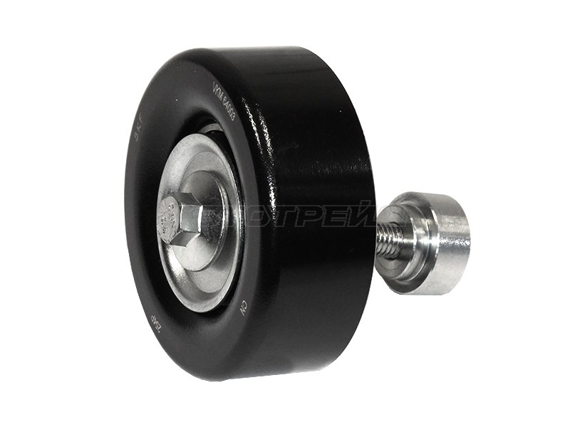 Ролик приводного ремня обводной MAZDA 3 2,3T 06-09 /2,5 09- /6 1,8-2,5 02- /CX-7 2,3-2,5 09- /MPV 2,3 02-06 (SKF: VKM64003)