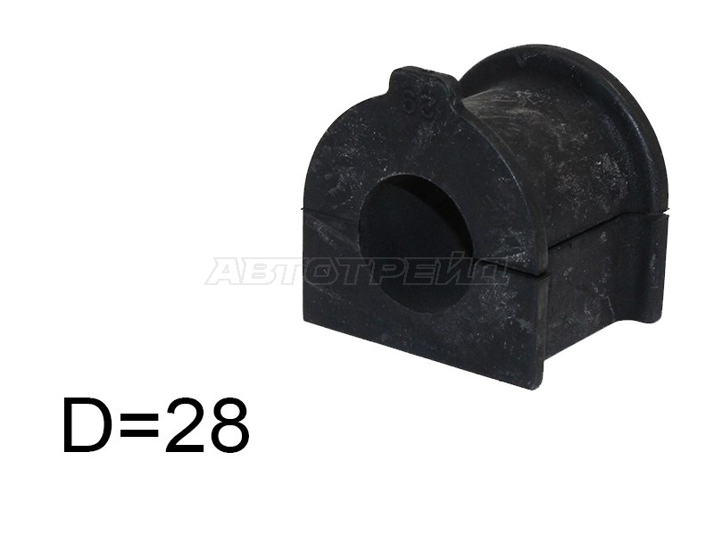 Втулка переднего стабилизатора D=28 TOYOTA PRADO 150 09- (SAT: ST-48815-60380)