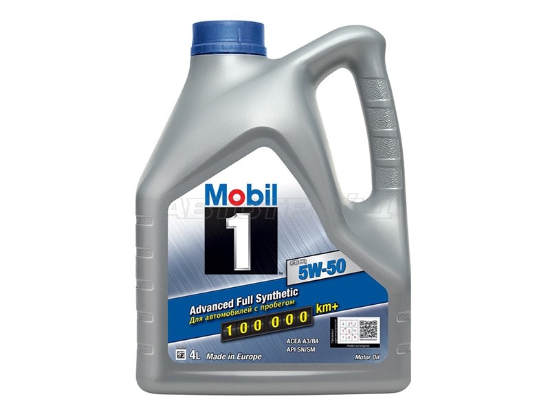 Масло моторное синтетическое MOBIL 1 FS X1 5W-50 SN, A3 /B4 4L (MOBIL: 153638)