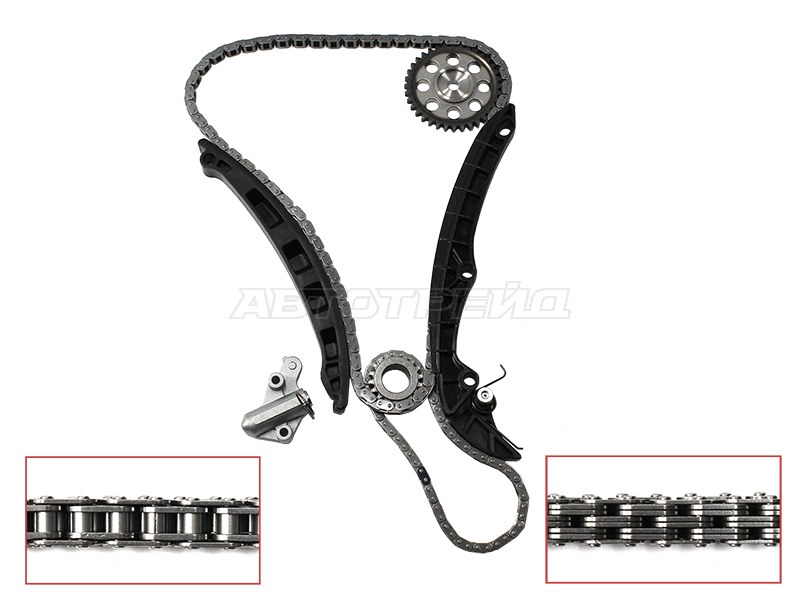 Комплект замены цепи ГРМ VAG  POLO /PASSAT /OCTAVIA /GOLF /JETTA CFNA /BLF /BLN (SAT: TK-VW011)